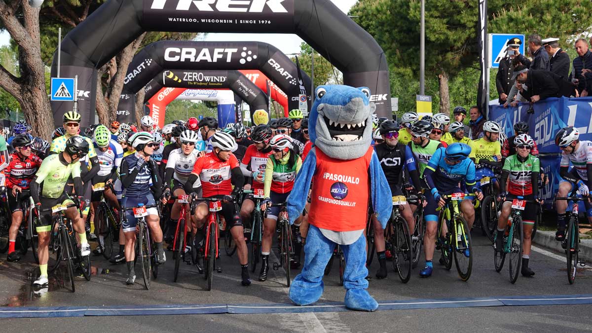 Start-Granfondo degli squali